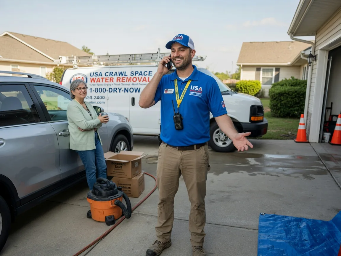Crawl Space Water Removal Jacksonville, NC FAQs